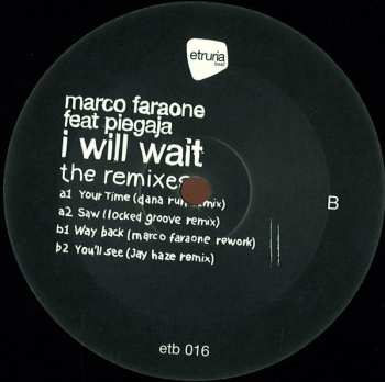 Album Marco Faraone: I Will Wait (The Remixes)