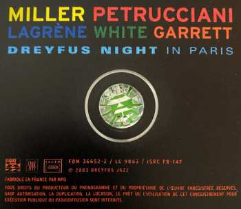 CD Marcus Miller: Dreyfus Night In Paris 634476