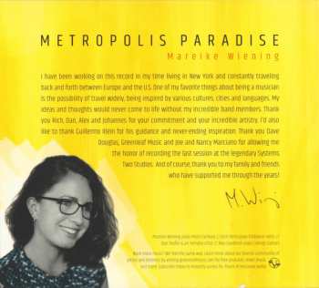 CD Mareike Wiening: Metropolis Paradise 564079