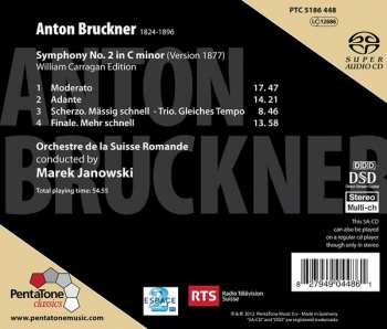 SACD L'Orchestre De La Suisse Romande: Bruckner: Symphony No. 2 in C Minor 329074