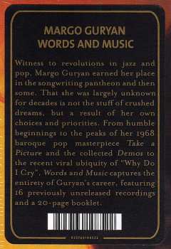 2CD Margo Guryan: Words And Music 622284