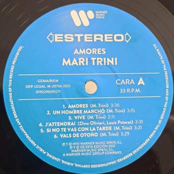 LP/CD Mari Trini: Amores 627509