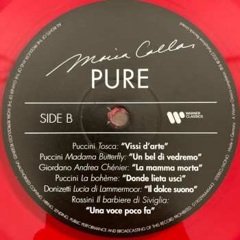 LP Maria Callas: Pure  LTD | CLR 353310