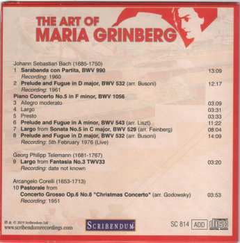 34CD/Box Set Maria Grinberg: The Art Of Maria Grinberg 523435