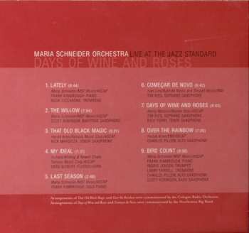 CD Maria Schneider Orchestra: Days Of Wine And Roses - Live At Jazz Standard LTD 344178