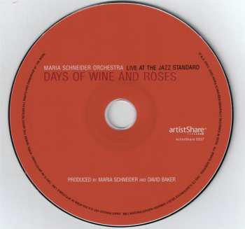 CD Maria Schneider Orchestra: Days Of Wine And Roses - Live At Jazz Standard LTD 344178