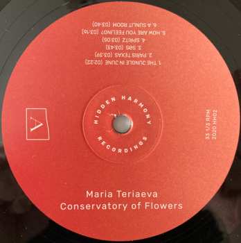 LP Maria Teriaeva: Conservatory Of Flowers LTD | NUM 477480