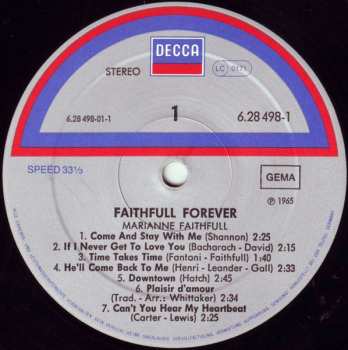 2LP Marianne Faithfull: Faithfull Forever 653806