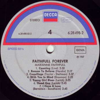 2LP Marianne Faithfull: Faithfull Forever 653806