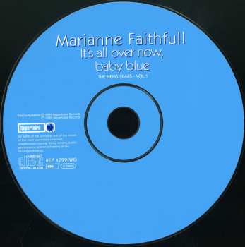 CD Marianne Faithfull: It's All Over Now, Baby Blue - The NEMS Years - Vol. 1 111544