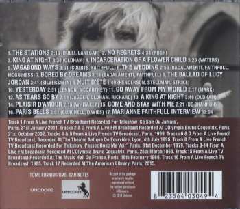 CD Marianne Faithfull: Vive La France - Paris Broadcasts 1965-2011 251639