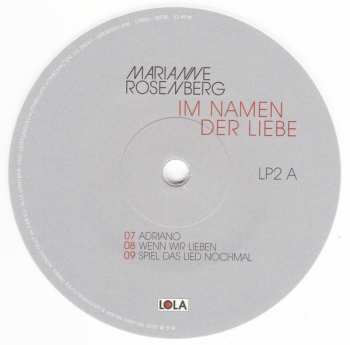 2LP Marianne Rosenberg: Im Namen Der Liebe CLR 77039