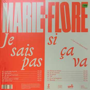 LP Marie Flore: Je Sais Pas Si Ça Va 614793