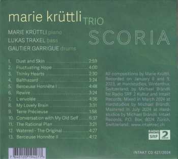 CD Marie Krüttli Trio: Scoria 640768