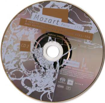 2CD Anton Steck:  Mozart, Paris 1778 - 6 Sonates Pour Forté Piano Avec Accompagnement D'Un Violon K301 - 306 649291