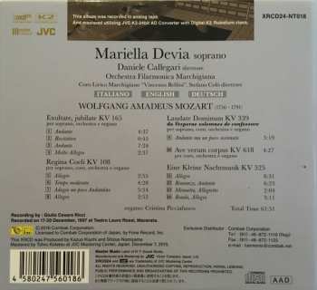 CD Daniele Callegari: Mariella Devia Sings Mozart 646538