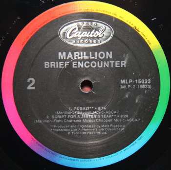 LP Marillion: Brief Encounter 642381