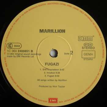 LP Marillion: Fugazi 648698