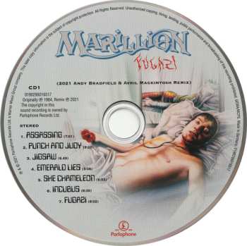 3CD/Blu-ray Marillion: Fugazi LTD | DLX 648771