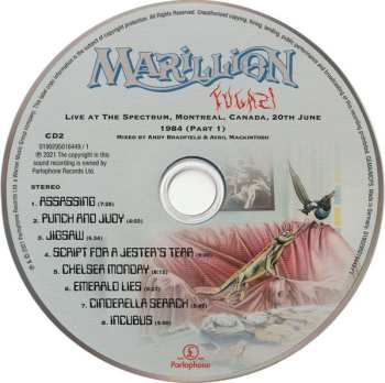 3CD/Blu-ray Marillion: Fugazi LTD | DLX 648771