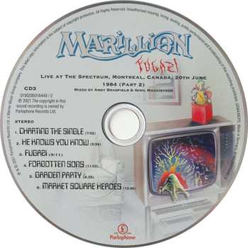 3CD/Blu-ray Marillion: Fugazi LTD | DLX 648771