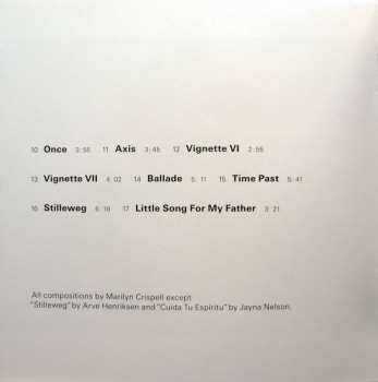 CD Marilyn Crispell: Vignettes 191722