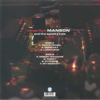 LP Marilyn Manson & The Spooky Kids: Live CLR 400131