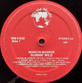 LP Marilyn Monroe: I Wanna Be Loved By You 636633