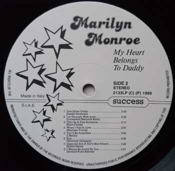 LP Marilyn Monroe: My Heart Belongs To Daddy 645514