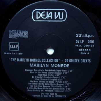 LP Marilyn Monroe: The Marilyn Monroe Collection 646842