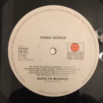 LP Marilyn Monroe: Primadonna 638731