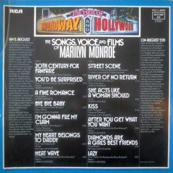 LP Marilyn Monroe: The Voice, Songs, And Films Of Marilyn Monroe 630124