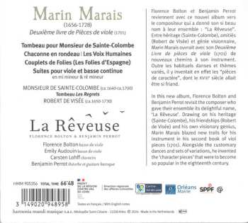 CD Marin Marais: Tombeau Pour Monsieur De Sainte-Colombe 618606