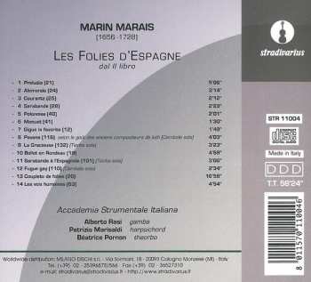 CD Marin Marais: Les Folies D'Espagna 182885