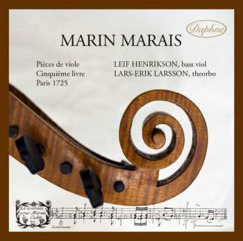 Album Marin Marais: Pièces De Violes Cinquième Livre