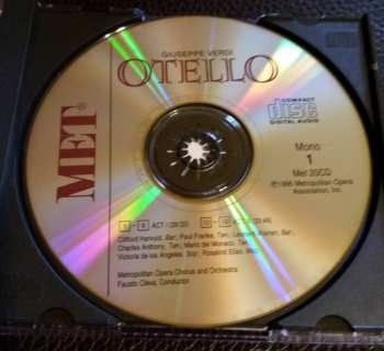 2CD Giuseppe Verdi: Otello - Metropolitan Opera Historic Broadcast Recording March 8, 1958 651066