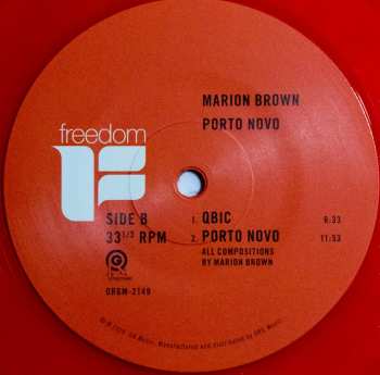 LP Marion Brown: Porto Novo LTD | CLR 564715