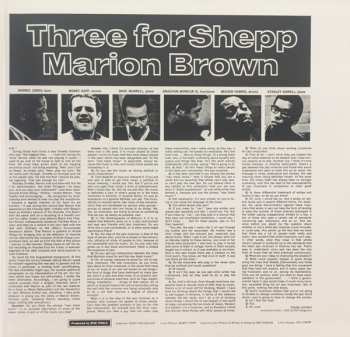 LP Marion Brown: Three For Shepp 325498