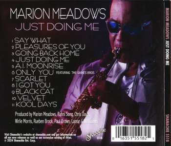 CD Marion Meadows: Just Doing Me 646716