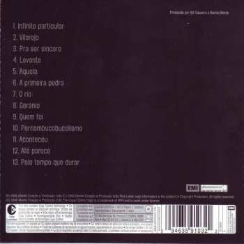 CD Marisa Monte: Infinito Particular 585934