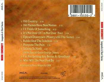 CD Mark Chesnutt: Longnecks & Short Stories 620069