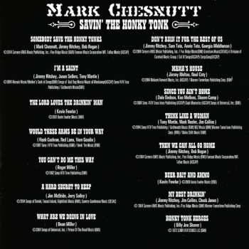 CD Mark Chesnutt: Savin' The Honky Tonk 640997