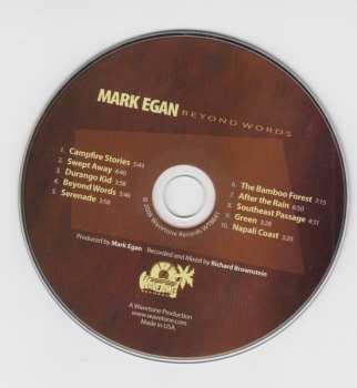 CD Mark Egan: Beyond Words DIGI 641023