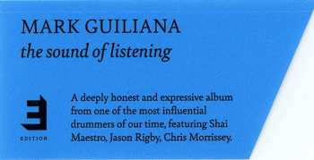 CD Mark Guiliana: The Sound Of Listening 595237