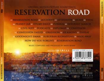 CD Mark Isham: Reservation Road (Original Motion Picture Soundtrack) 30164