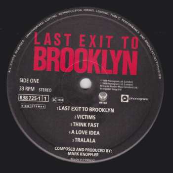 LP Mark Knopfler: Last Exit To Brooklyn 656562