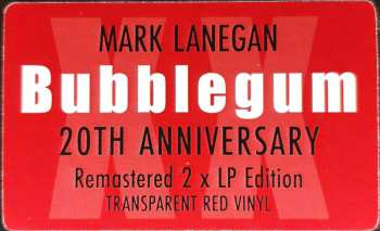 2LP Mark Lanegan Band: Bubblegum XX CLR 629582