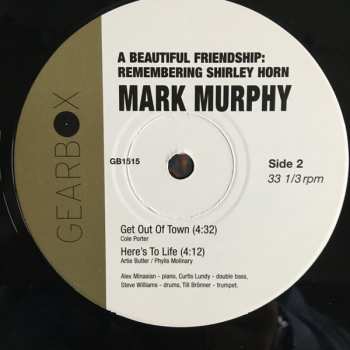 LP Mark Murphy: Mark Murphy - A Beautiful Friendship : Remembering Shirley Horn 151275