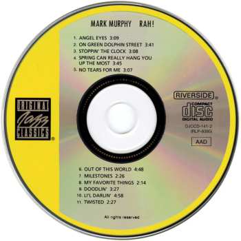 CD Mark Murphy: Rah! 570193