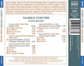 CD Mario Castelnuovo Tedesco: Guitar Recital 341354